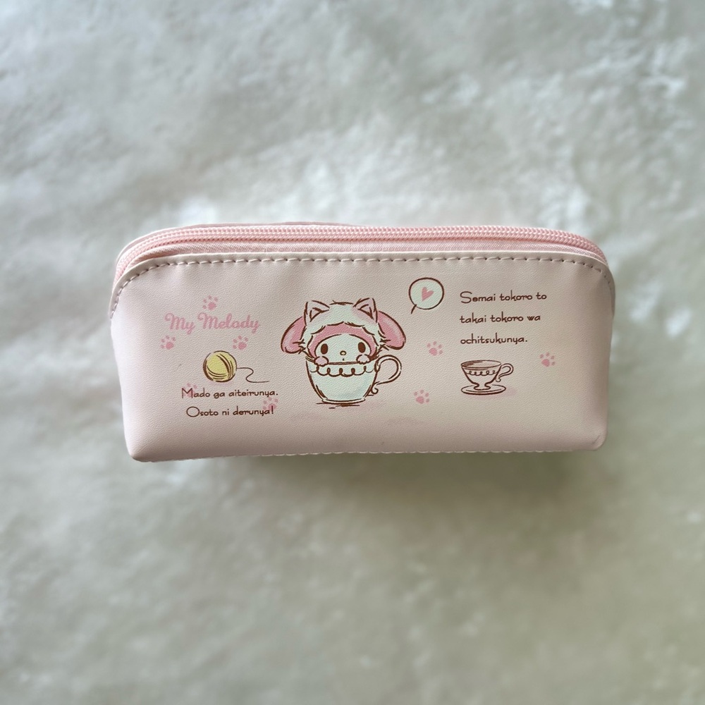 My Melody l Baby Pink Cosmetic Bag
